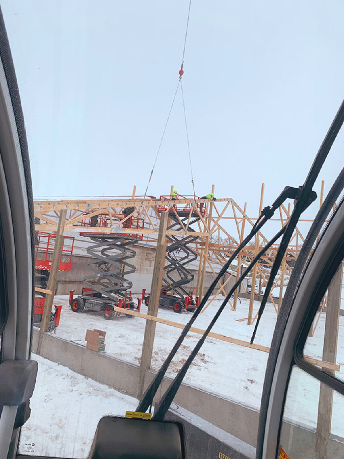 Crane Service Pole Barn Trusses