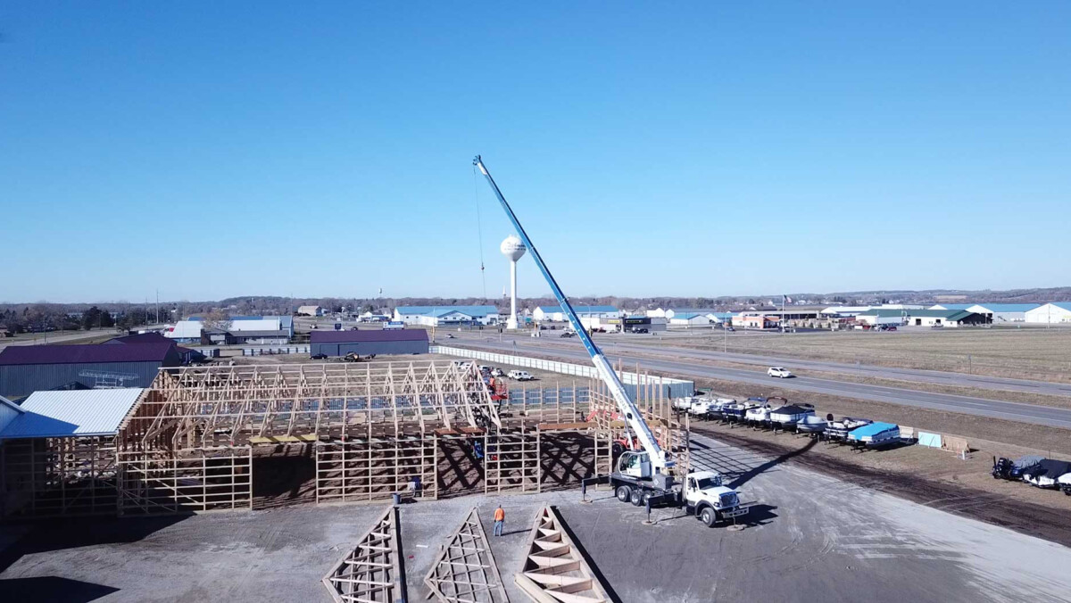 INTUNE Marine Truss Setting